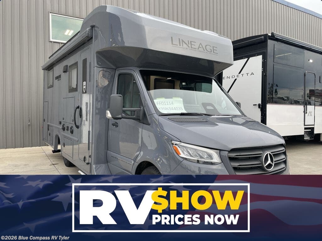 New 2026 Grand Design Lineage Series M 25TK available in Tyler, Texas