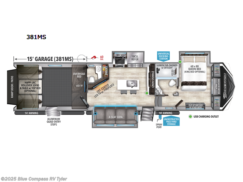 Used 2022 Grand Design Momentum 381MS available in Tyler, Texas