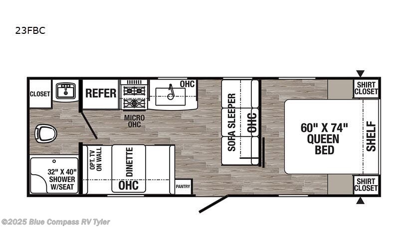Used 2020 Palomino Puma XLE Lite 23FBC available in Tyler, Texas