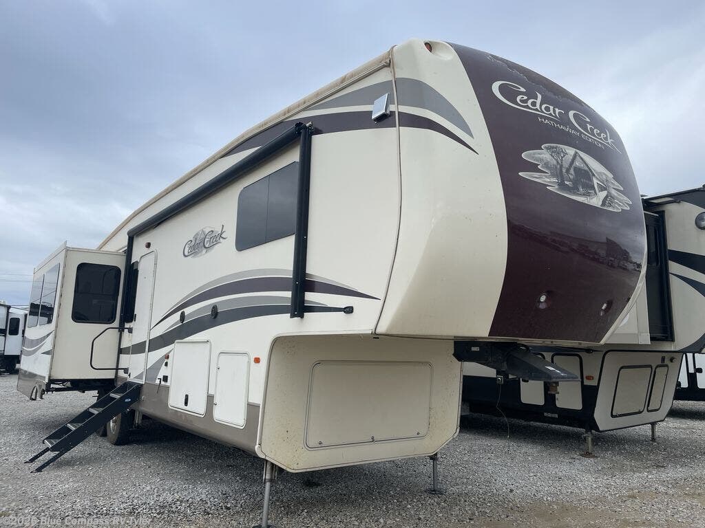 Used 2018 Forest River Cedar Creek Hathaway Edition 36CK2 available in Tyler, Texas