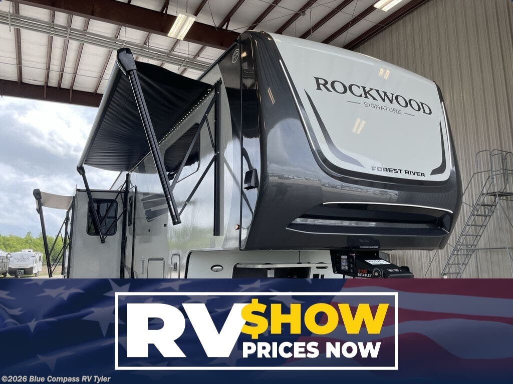New 2026 Forest River Rockwood Signature R361RLS available in Tyler, Texas