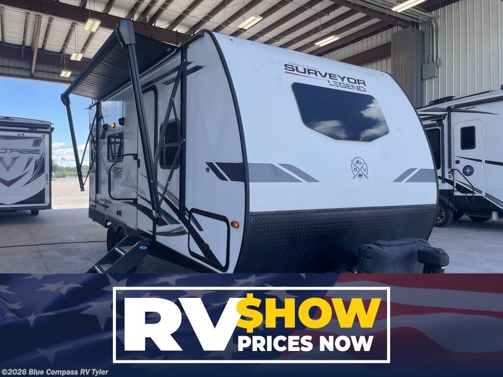 Used 2022 Forest River Surveyor Legend 203RKLE available in Tyler, Texas
