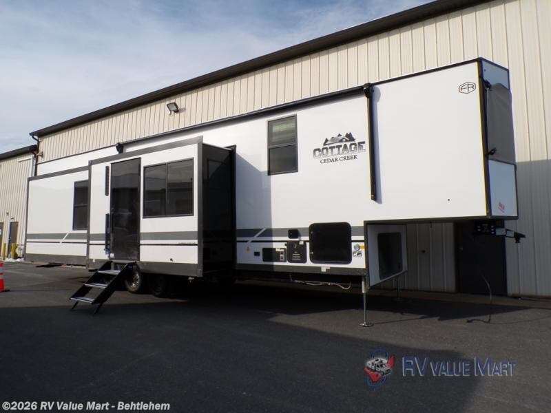 New 2026 Forest River Cedar Creek Cottage Fifth Wheels 413FWC available in Bath, Pennsylvania