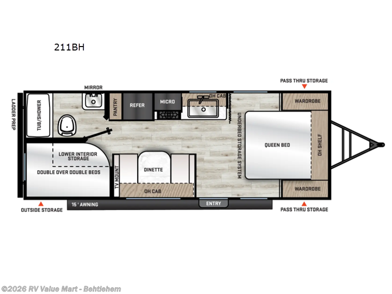 New 2026 Coachmen Catalina Summit Series 8 211BH available in Bath, Pennsylvania