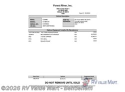 New 2026 Forest River Flagstaff Classic 401CFB available in Bath, Pennsylvania