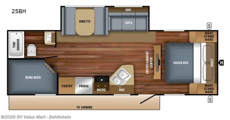Used 2018 Jayco Jay Feather 25BH available in Bath, Pennsylvania