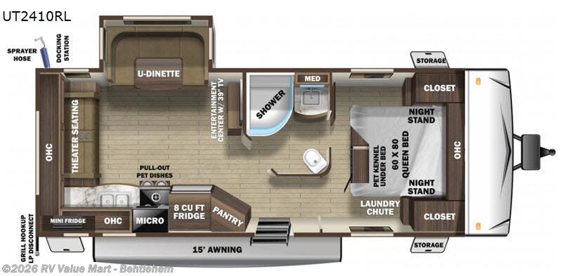 Used 2020 Highland Ridge Open Range Ultra Lite UT2410RL available in Bath, Pennsylvania