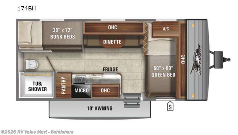 Used 2021 Jayco Jay Flight SLX Western Edition 174BH available in Bath, Pennsylvania