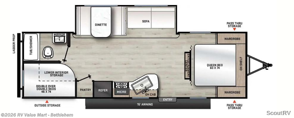 New 2027 Coachmen Catalina Summit Series 8 261BHS available in Bath, Pennsylvania