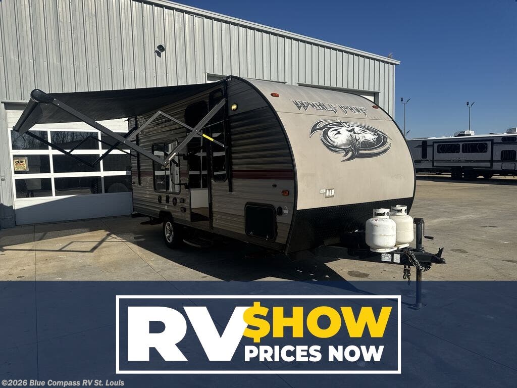Used 2018 Forest River Cherokee Wolf Pup 16FQ available in Eureka, Missouri