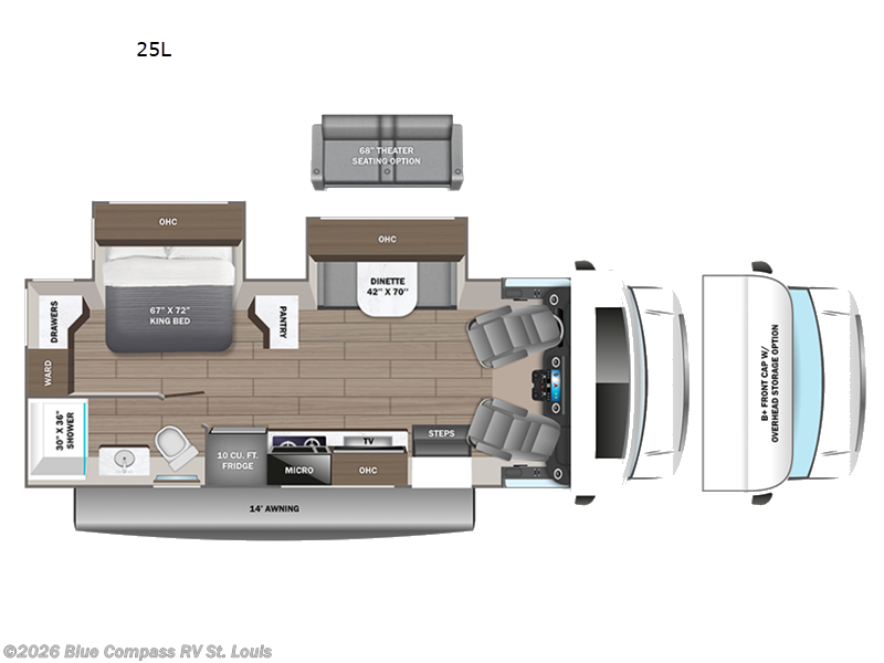 New 2026 Entegra Coach Qwest 25L available in Eureka, Missouri