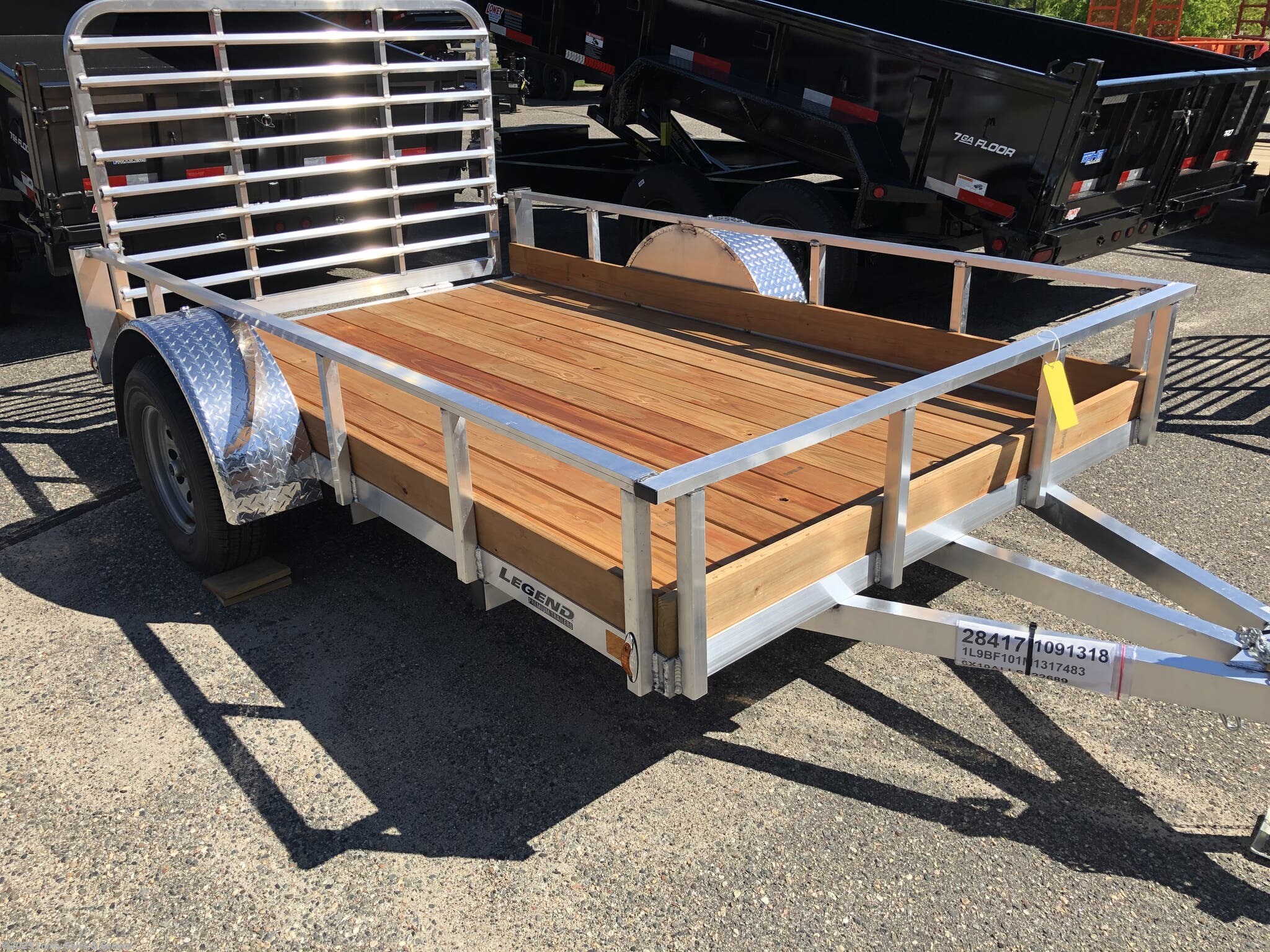 Utility Trailer - 2021 Legend Trailers Legend ALUMINUM LOW SIDE UTILITY ...