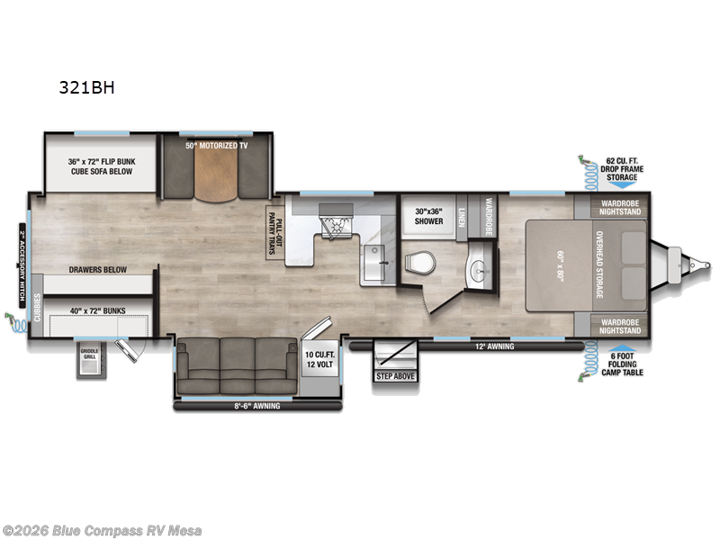New 2026 Alliance RV Delta 321BH available in Mesa, Arizona