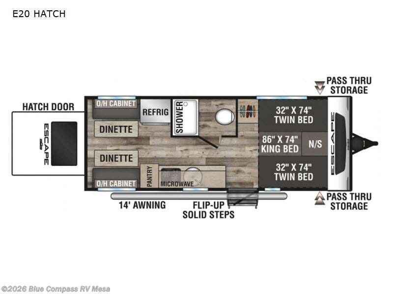 Used 2021 K-Z Escape HATCH 20 available in Mesa, Arizona