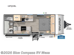 New 2026 Forest River Cherokee Wolf Pup Black Label 16FQWBL available in Mesa, Arizona