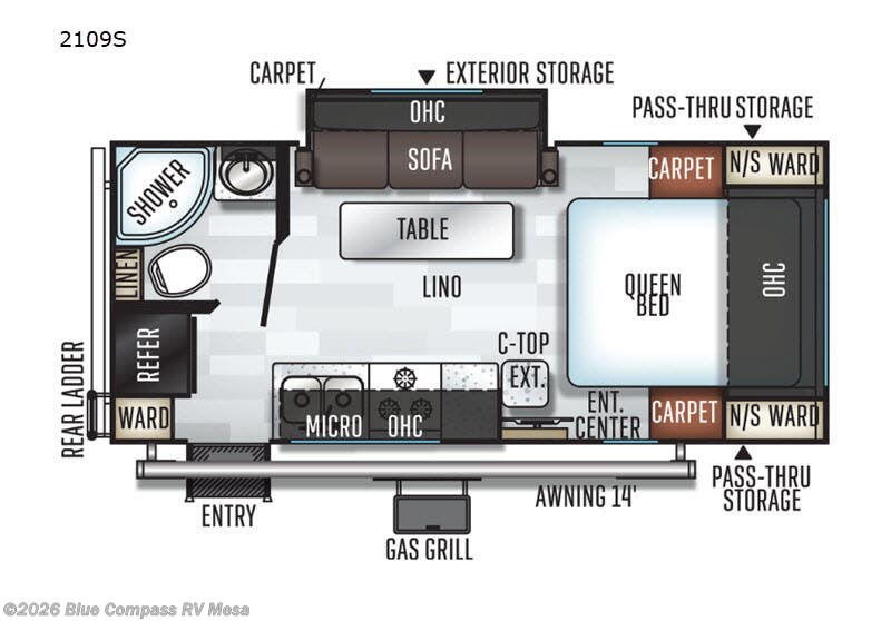 Used 2019 Forest River Rockwood 2109S available in Mesa, Arizona