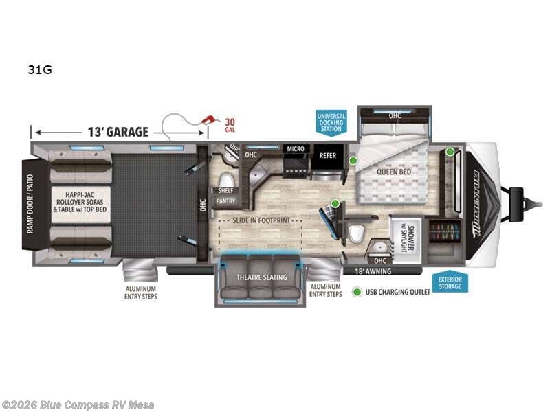 Used 2022 Grand Design Momentum G-Class 31G available in Mesa, Arizona