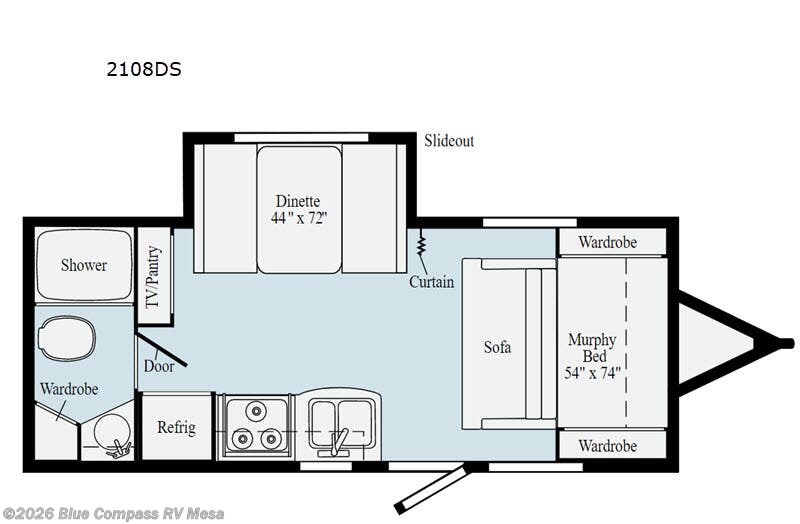 Used 2020 Winnebago Micro Minnie 2108DS available in Mesa, Arizona