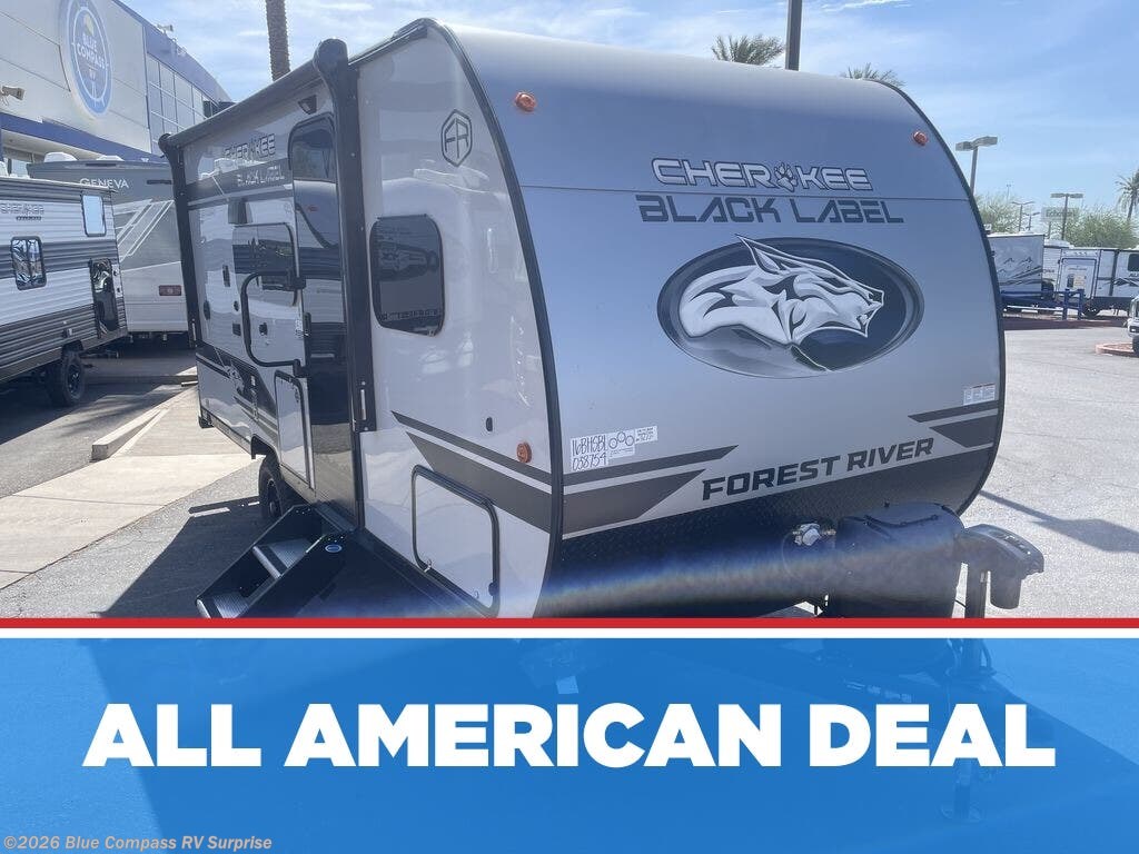 New 2026 Forest River Cherokee Grey Wolf Black Label 16BHSBLW available in Surprise, Arizona