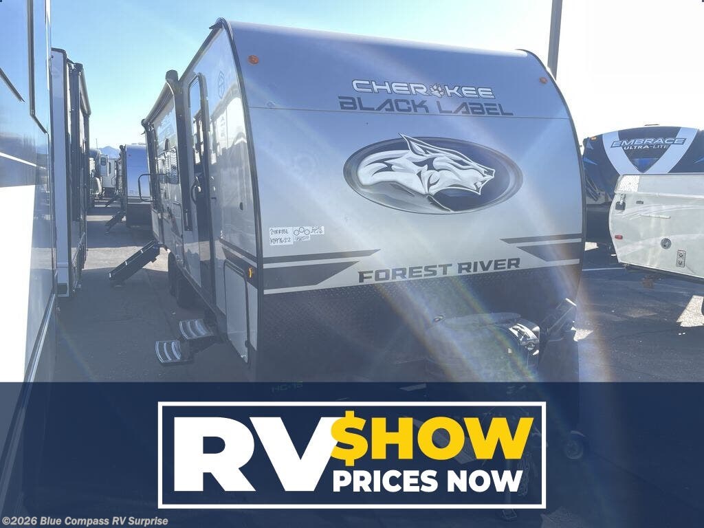 New 2026 Forest River Cherokee Grey Wolf Black Label 24RRTBL available in Surprise, Arizona