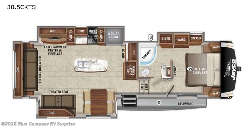 Used 2021 Jayco Eagle HT 30.5CKTS available in Surprise, Arizona