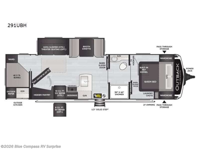 Used 2021 Keystone Outback Ultra Lite 291UBH available in Surprise, Arizona