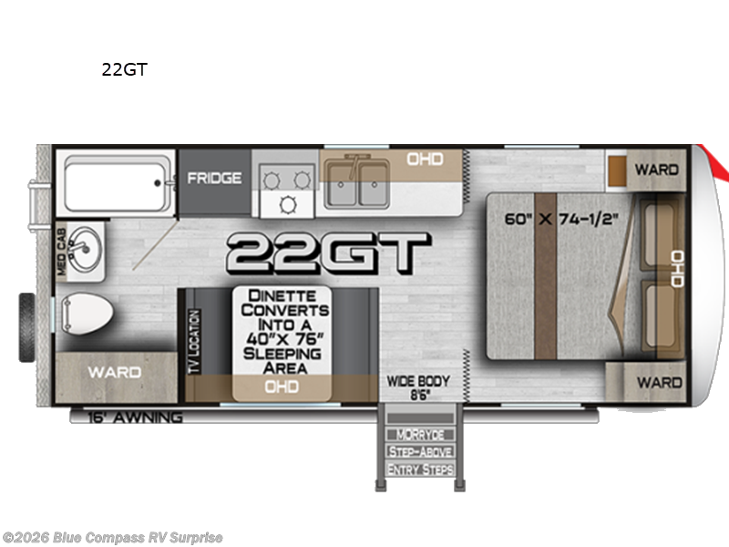 New 2026 Northwood Arctic Fox NXT 22GT available in Surprise, Arizona