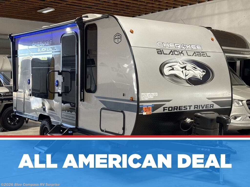 New 2026 Forest River Cherokee Wolf Pup Black Label 16FQBLW available in Surprise, Arizona