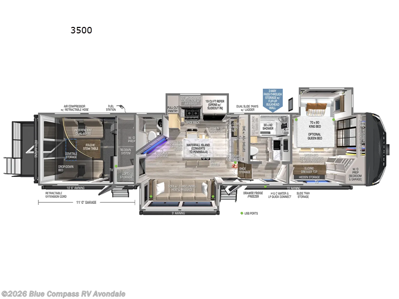 New 2026 Brinkley RV Model G 3500 available in Avondale, Arizona