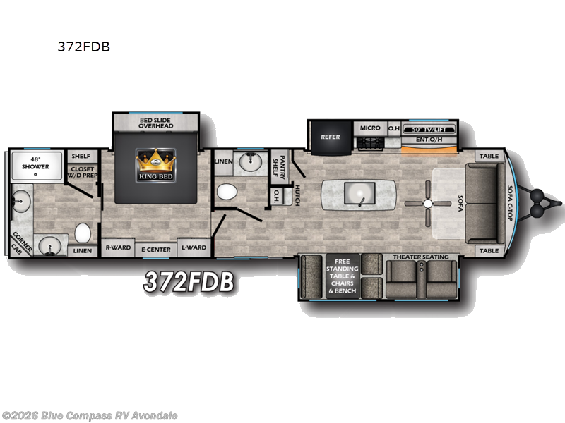 New 2026 CrossRoads Hampton 372FDB available in Avondale, Arizona