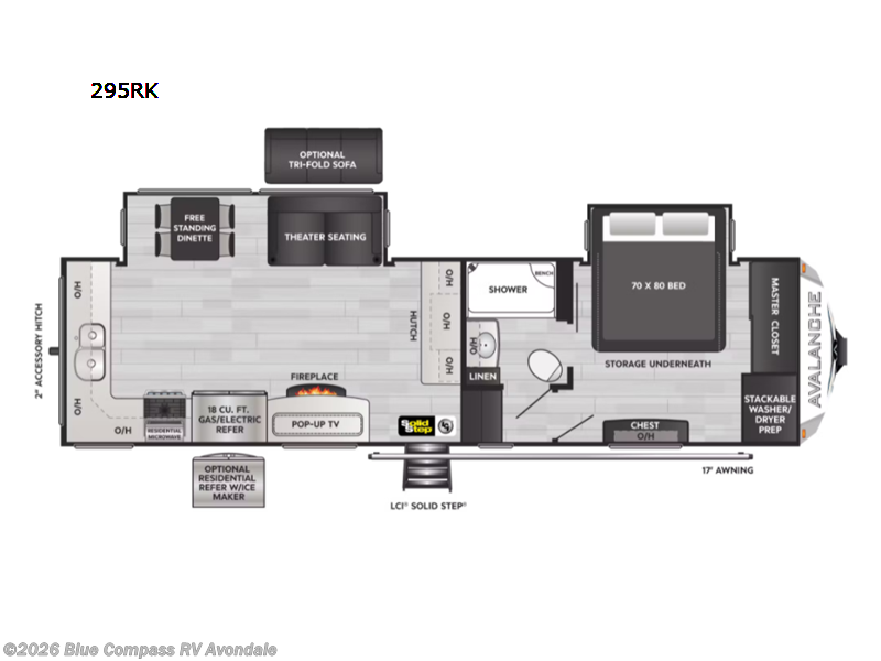 Used 2022 Keystone Avalanche 295RK available in Avondale, Arizona