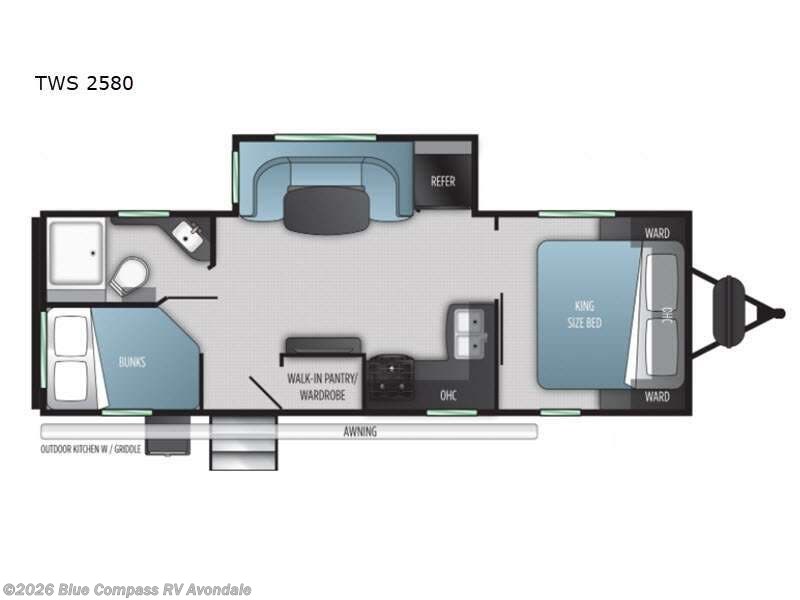 Used 2022 Cruiser RV Twilight Signature TWS 2580 available in Avondale, Arizona