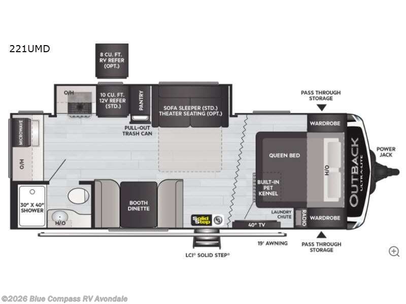 Used 2021 Keystone Outback Ultra Lite 221UMD available in Avondale, Arizona