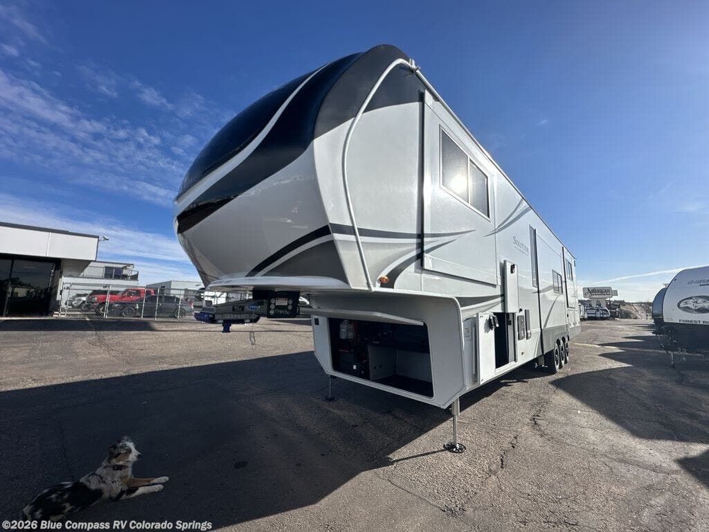 New 2026 Grand Design Solitude 414LJMJ available in Colorado Springs, Colorado