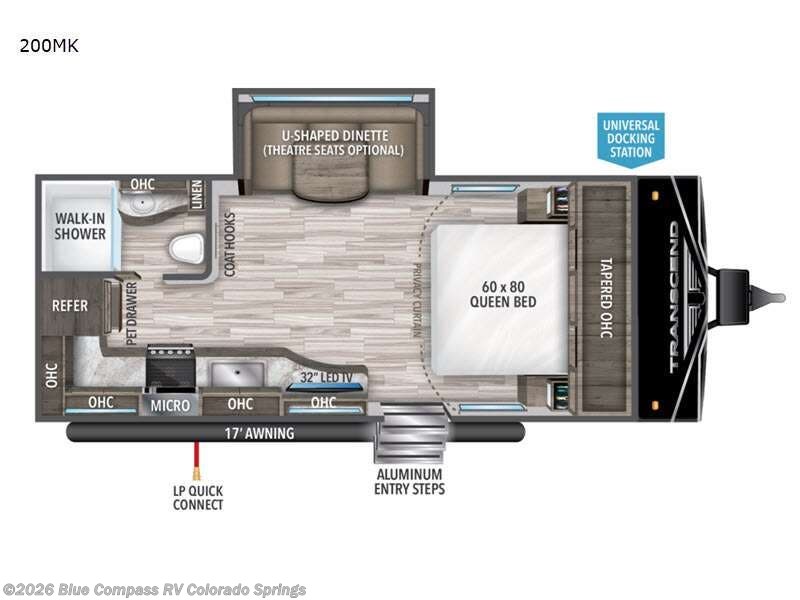 Used 2022 Grand Design Transcend Xplor 200MK available in Colorado Springs, Colorado