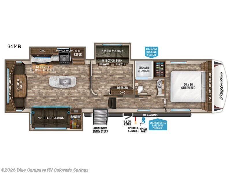 Used 2019 Grand Design Reflection 31MB available in Colorado Springs, Colorado