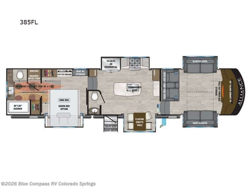 Used 2022 Alliance RV Paradigm 385FL available in Colorado Springs, Colorado