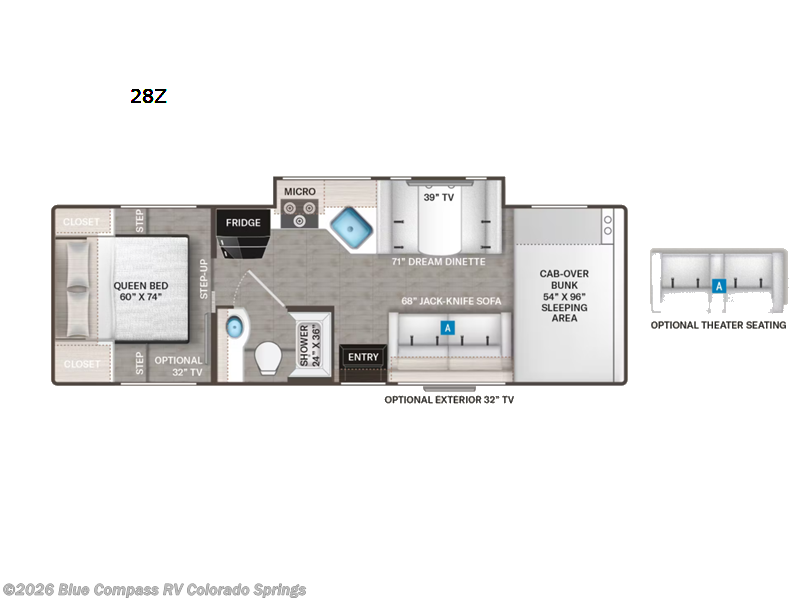 Used 2022 Thor Motor Coach Four Winds 28Z available in Colorado Springs, Colorado