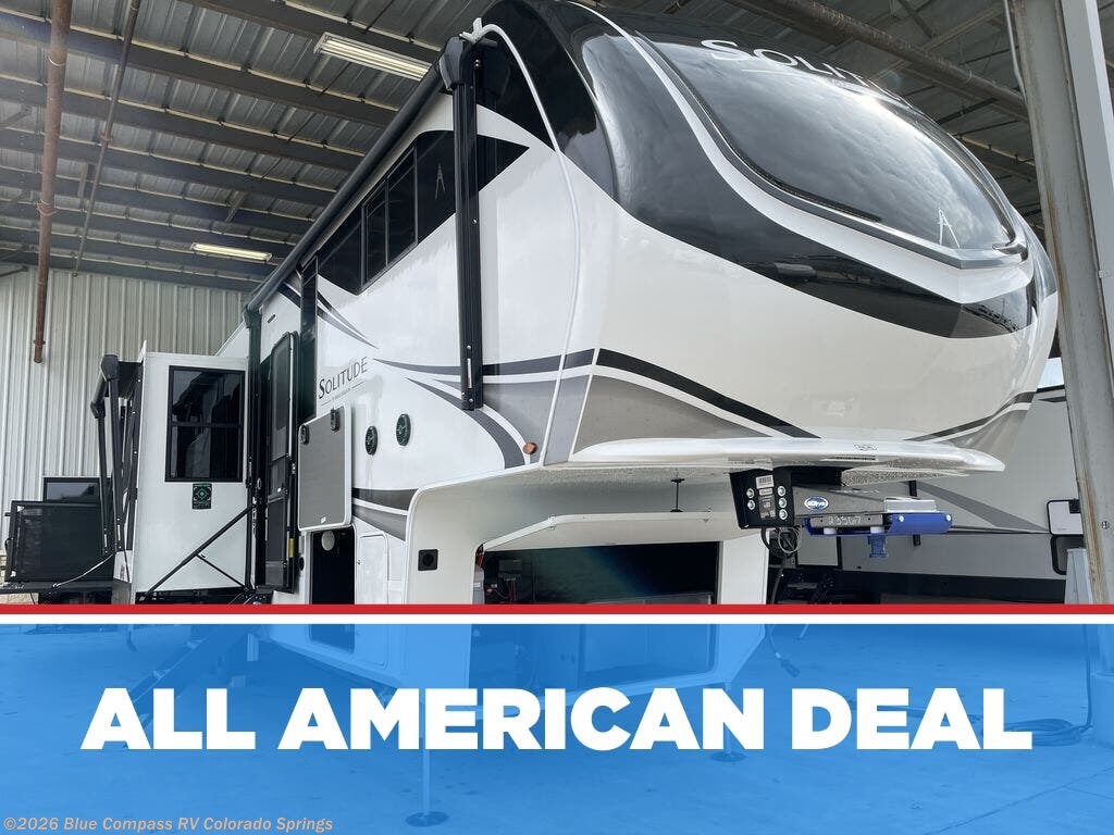 New 2026 Grand Design Solitude 414LJMJ available in Colorado Springs, Colorado