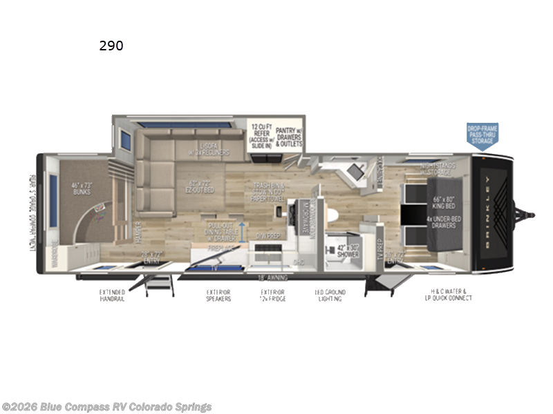 New 2027 Brinkley RV Model I 290 available in Colorado Springs, Colorado