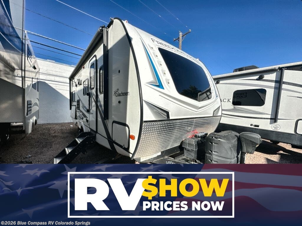 Used 2021  Coachmen Freedom Express 238BH by Coachmen from Blue Compass RV Colorado Springs in Colorado Springs, CO