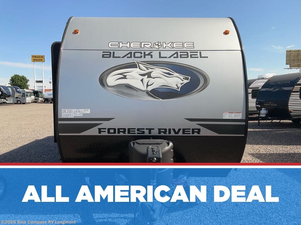 New 2026 Forest River Cherokee Wolf Pup Black Label 18RJBWBL available in Longmont, Colorado