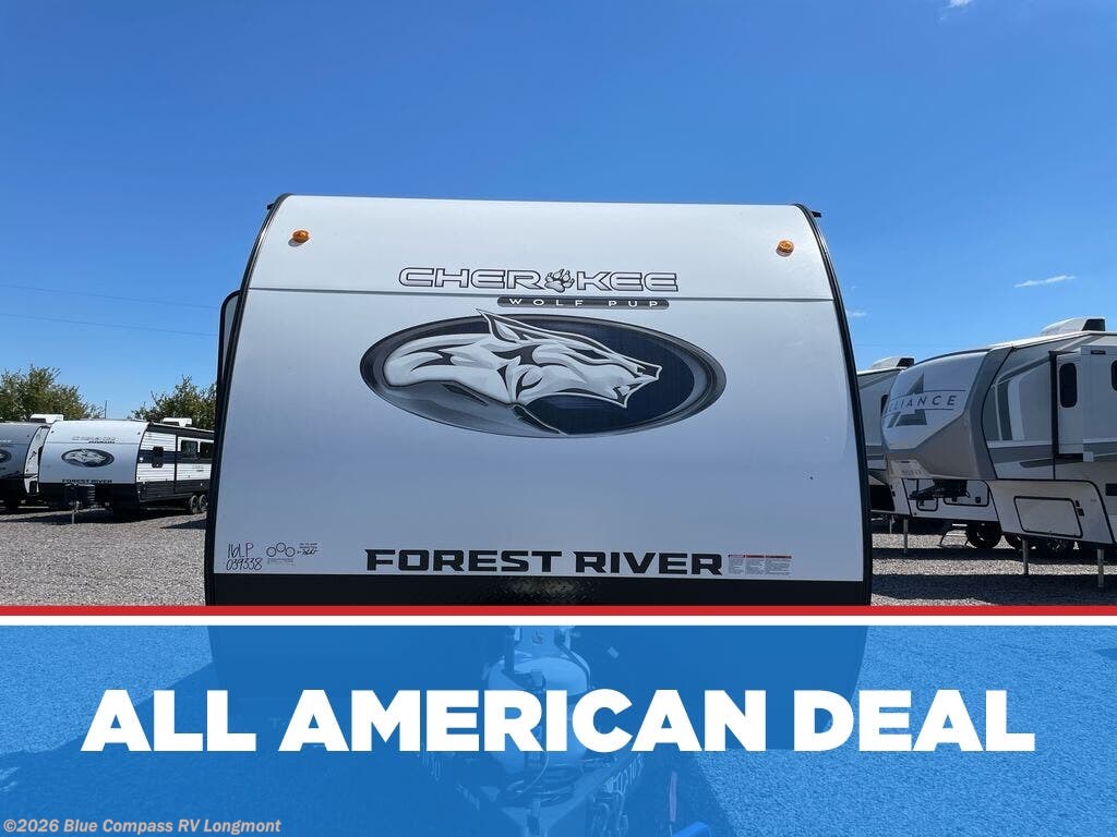 New 2026 Forest River Cherokee Wolf Pup 16LP available in Longmont, Colorado