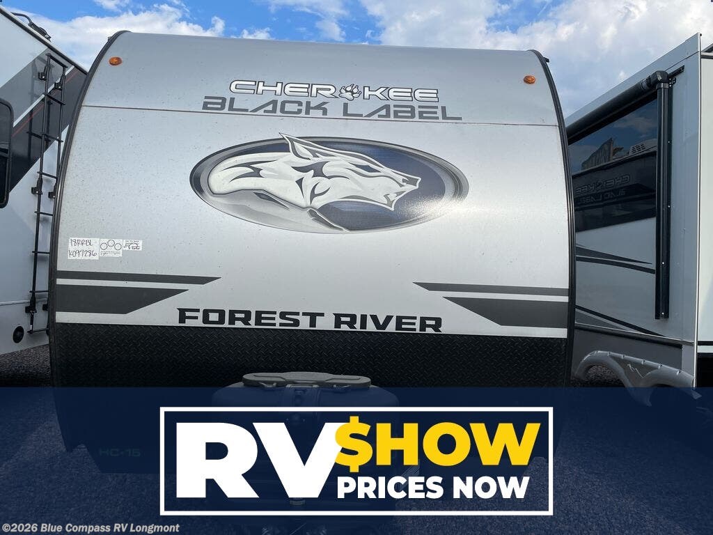 New 2026 Forest River Cherokee Grey Wolf Black Label 18RRBL available in Longmont, Colorado
