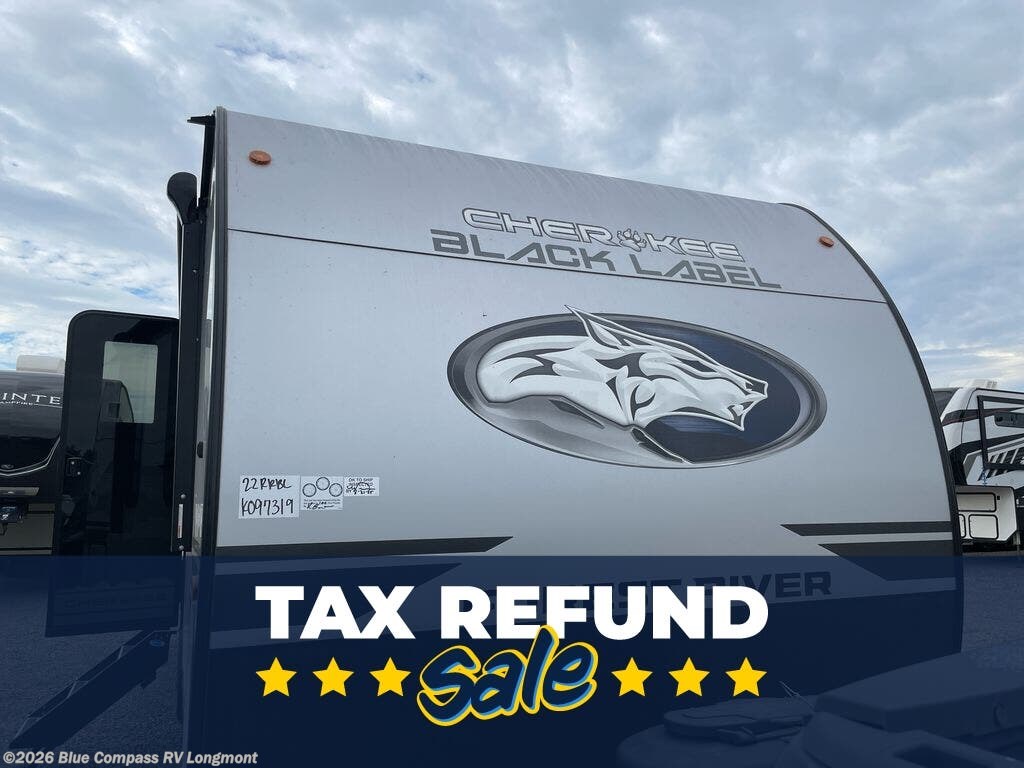 New 2026 Forest River Cherokee Grey Wolf Black Label 22RRBL available in Longmont, Colorado