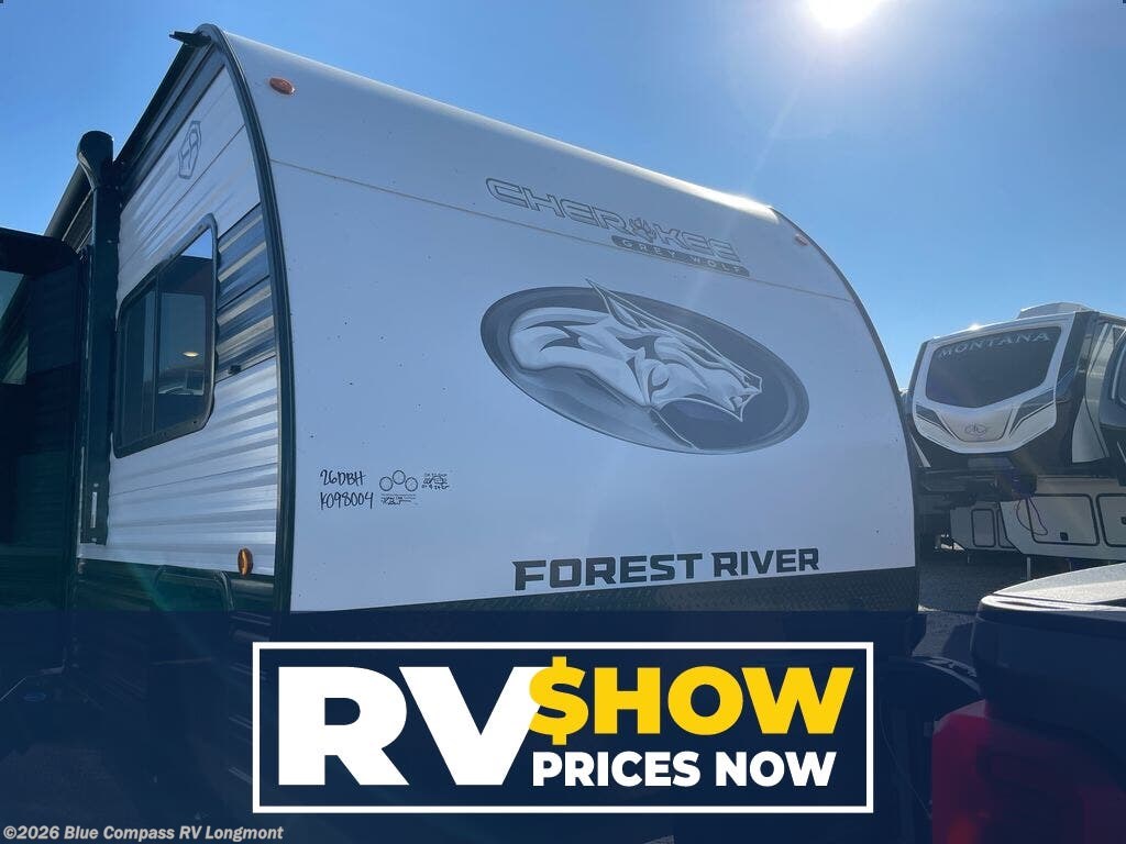 New 2026 Forest River Cherokee Grey Wolf 26DBH available in Longmont, Colorado