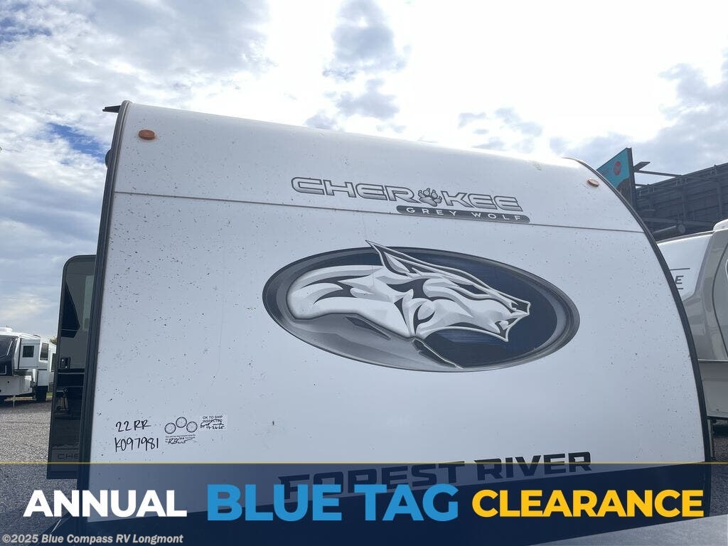 New 2026 Forest River Cherokee Grey Wolf 22RR available in Longmont, Colorado