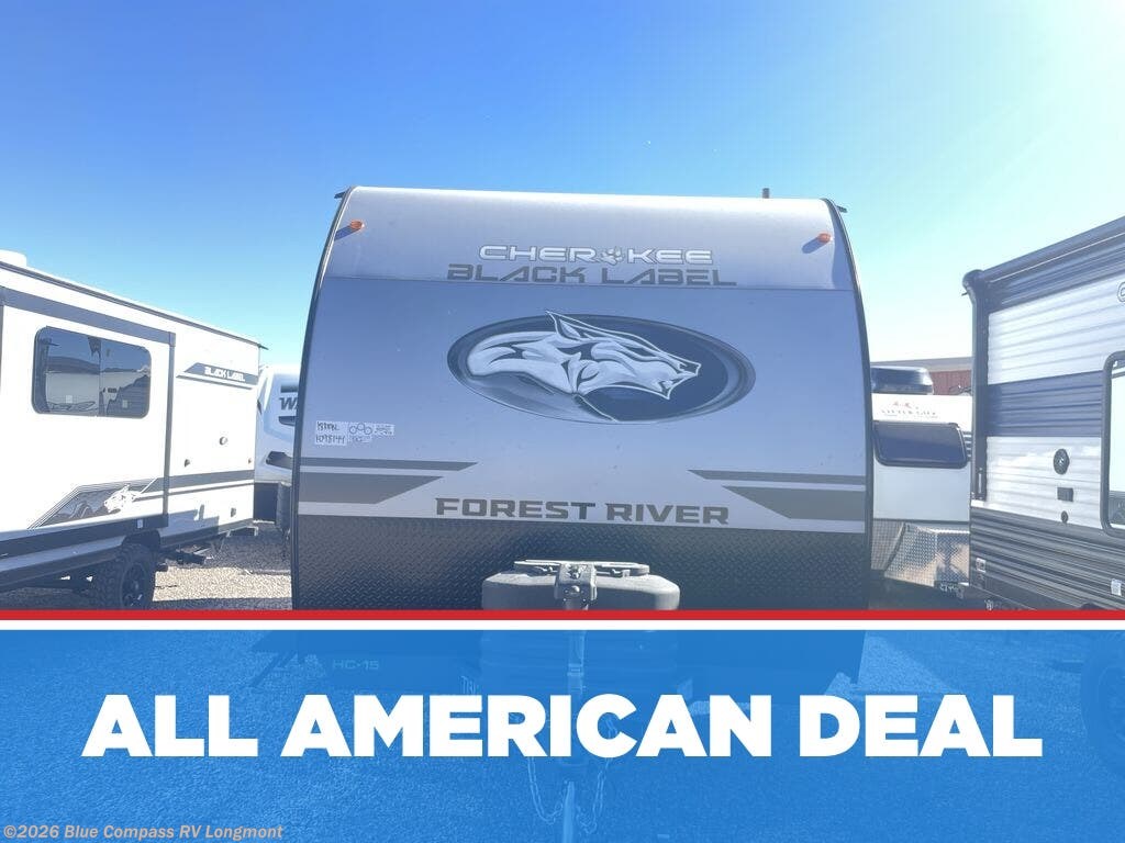 New 2026 Forest River Cherokee Grey Wolf Black Label 18RRBL available in Longmont, Colorado