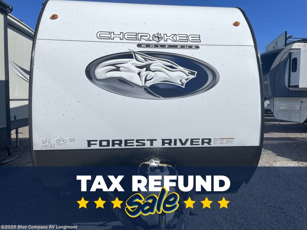 New 2026 Forest River Cherokee Wolf Pup 16FQW available in Longmont, Colorado