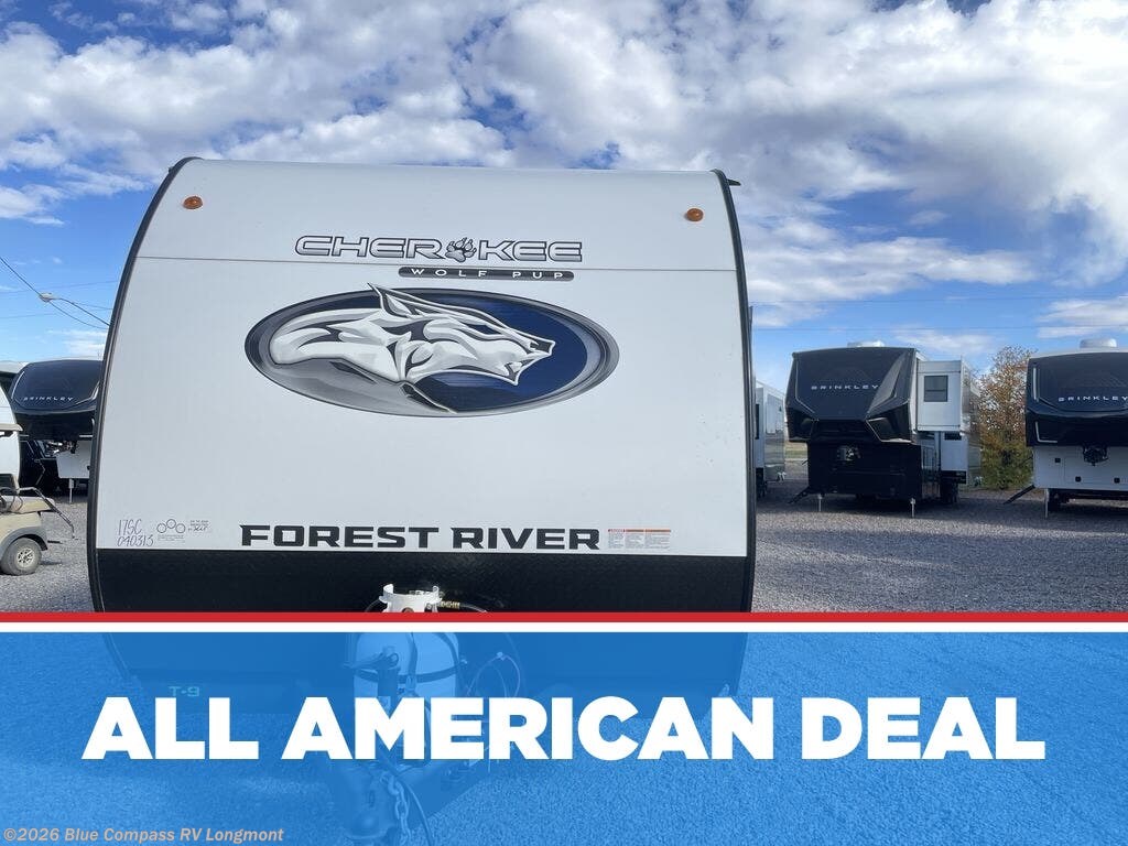 New 2026 Forest River Cherokee Wolf Pup 17SC available in Longmont, Colorado